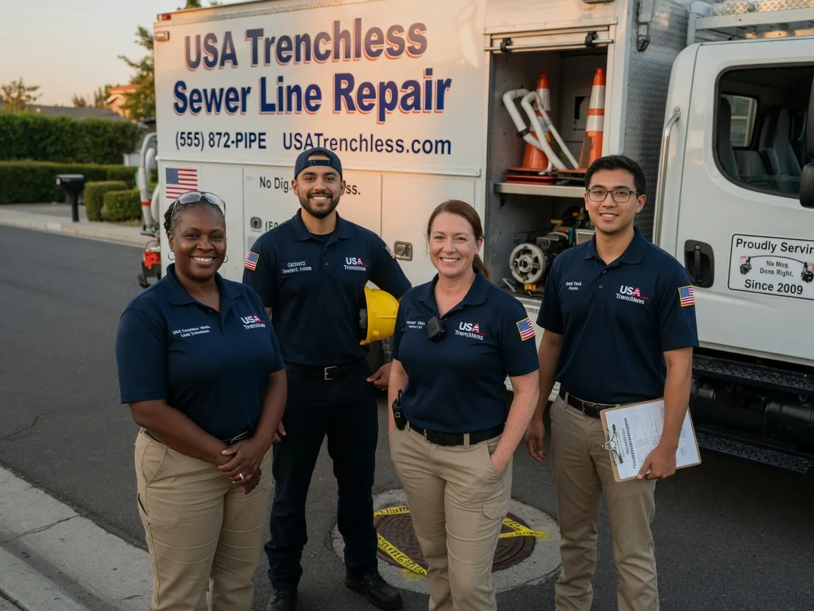 Sewer Line Repair company in Riverside, TX
